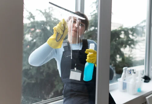 Nettoyage de vitres intérieures et extérieures à la Bretonnière-la-Claye